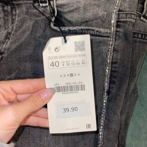 Zara Mid Rise Skinny Jeans